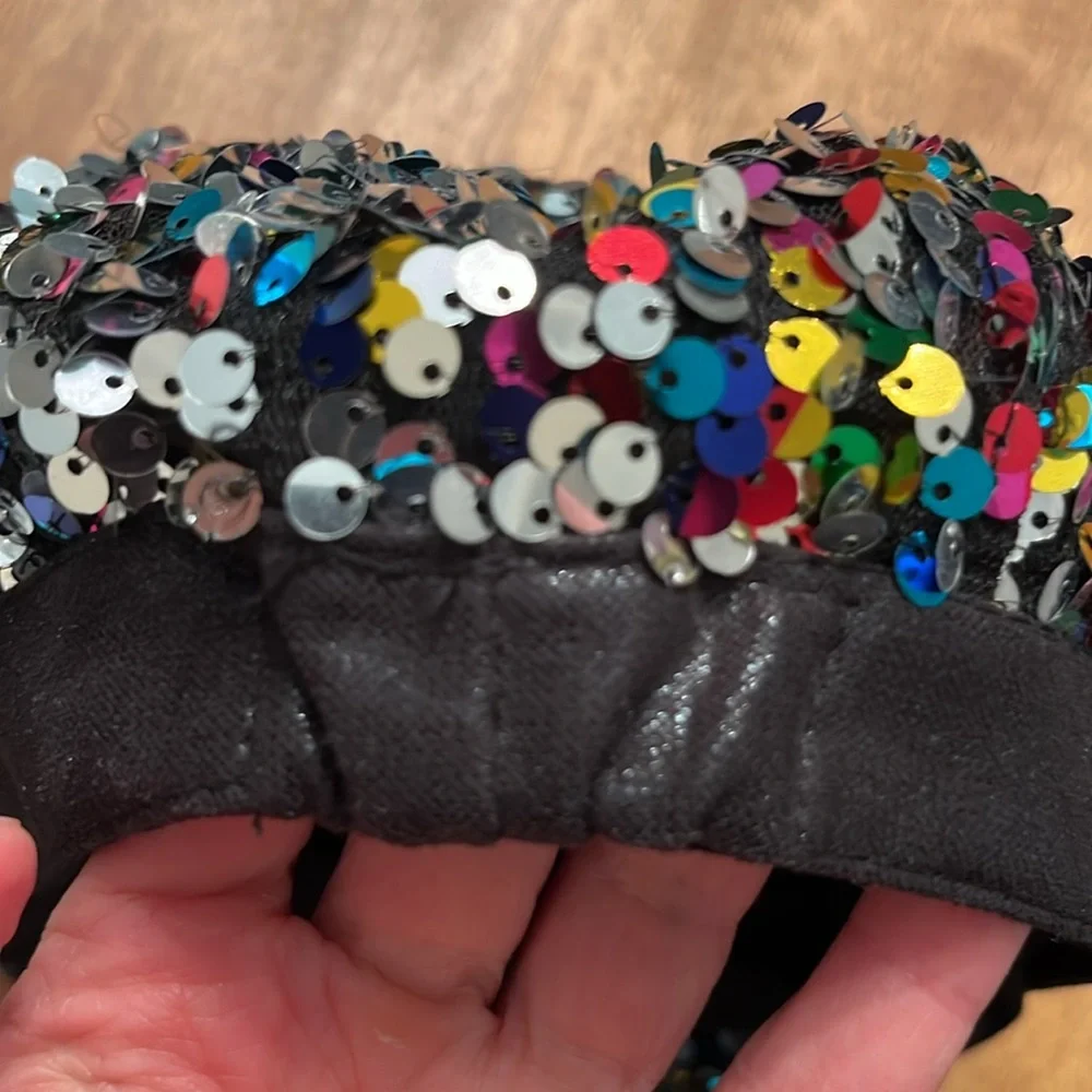 Girls Sequin Fedora